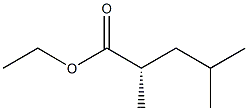 [S,(+)]-2,4-Dimethylvaleric acid ethyl ester Structure