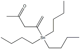 4-(Tributylstannyl)-4-penten-2-one 구조식 이미지