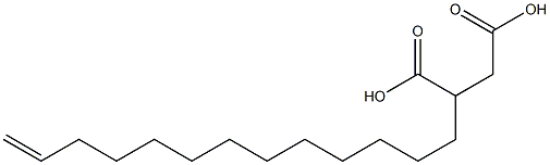 2-(12-Tridecenyl)succinic acid Structure