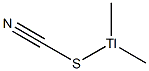 Thiocyanatodimethylthallium(III) Structure