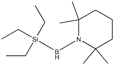 1-[(Triethylsilyl)boryl]-2,2,6,6-tetramethylpiperidine 구조식 이미지