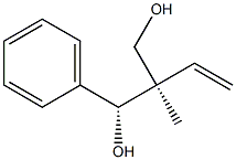 (1R,2R)-1-Phenyl-2-methyl-2-vinyl-1,3-propanediol Structure