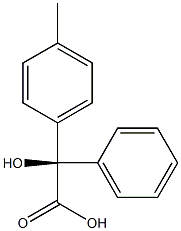 [R,(+)]-Phenyl(p-methylphenyl)glycolic acid 구조식 이미지