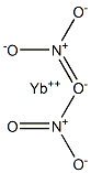 Dinitric acid ytterbium(II) salt Structure