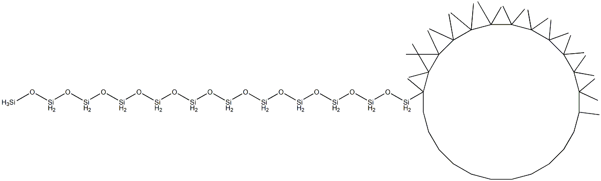 Tetracosamethylcyclotetracosanedodecasiloxane 구조식 이미지