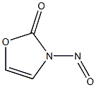 3-Nitroso-2-oxazolinone 구조식 이미지