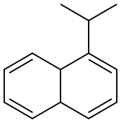 4a,8a-Dihydro-1-isopropylnaphthalene 구조식 이미지