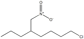 6-Chloro-1-nitro-2-propylhexane Structure