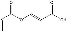 3-(Propenoyloxy)propenoic acid 구조식 이미지