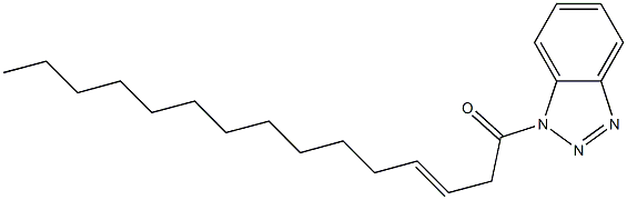 1-(3-Pentadecenoyl)-1H-benzotriazole Structure