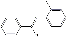 Chloro(phenyl)-N-(2-methylphenyl)methanimine Structure