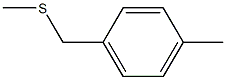 1-(Methylthiomethyl)-4-methylbenzene 구조식 이미지