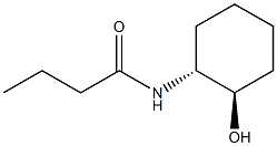 (1R,2R)-2-(Butyrylamino)cyclohexanol 구조식 이미지