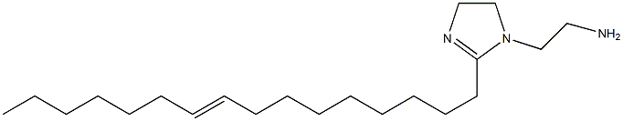 1-(2-Aminoethyl)-2-(9-hexadecenyl)-2-imidazoline Structure