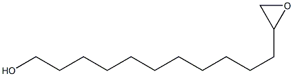 12,13-Epoxytridecan-1-ol 구조식 이미지
