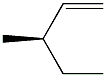 [R,(-)]-3-Methyl-1-pentene 구조식 이미지