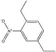 2,5-Diethyl-1-nitrobenzene 구조식 이미지
