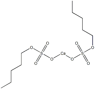 Bis(pentyloxysulfonyloxy)calcium 구조식 이미지