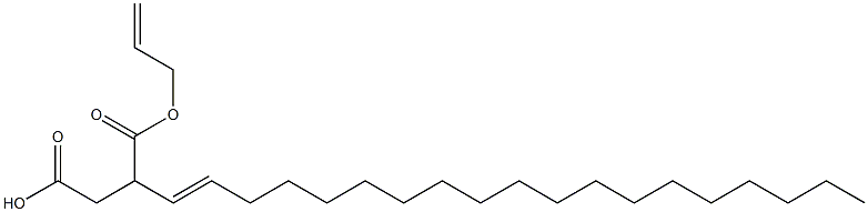 3-(1-Nonadecenyl)succinic acid 1-hydrogen 4-allyl ester Structure