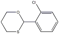 2-(2-Chlorophenyl)-1,3-oxathiane 구조식 이미지