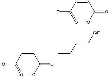 Bis(maleic acid 1-butyl)cadmium salt 구조식 이미지