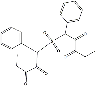 Phenyl(2,3-dioxopentyl) sulfone Structure