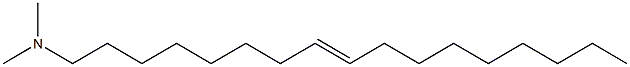 N,N-Dimethyl-8-heptadecen-1-amine Structure