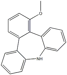 1-Methoxy-9H-tribenz[b,d,f]azepine 구조식 이미지