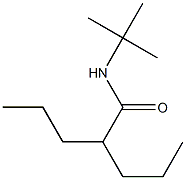 N-tert-Butyl-2-propylvaleramide 구조식 이미지