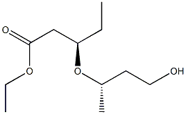 (R)-3-[(S)-1-Methyl-3-hydroxypropoxy]pentanoic acid ethyl ester 구조식 이미지