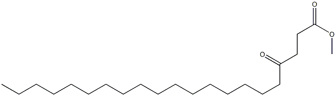 4-Oxohenicosanoic acid methyl ester 구조식 이미지