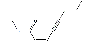(Z)-2-Nonen-4-ynoic acid ethyl ester 구조식 이미지