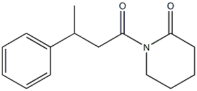 1-(3-Phenylbutyryl)piperidin-2-one 구조식 이미지