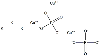 Phosphoric acid potassiumcopper(II) salt Structure