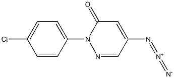 5-Azido-2-(4-chlorophenyl)pyridazin-3(2H)-one 구조식 이미지