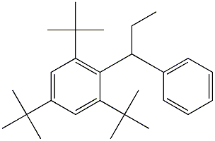 1-(2,4,6-Tri-tert-butylphenyl)-1-phenylpropane 구조식 이미지