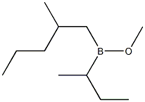 (2-Methylpentyl)sec-butyl(methoxy)borane 구조식 이미지