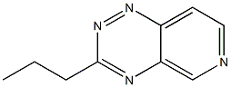 3-Propylpyrido[3,4-e]-1,2,4-triazine 구조식 이미지