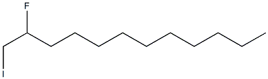 1-Iodo-2-fluorododecane Structure