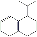 1,4,5,6-Tetrahydro-1-isopropylnaphthalene Structure