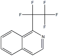 1-(Pentafluoroethyl)isoquinoline Structure