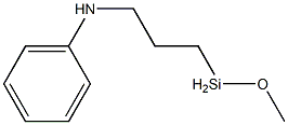 Methoxy[3-(phenylamino)propyl]silane 구조식 이미지