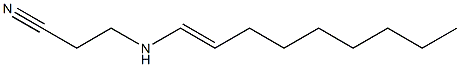 N-(2-Cyanoethyl)-1-nonenylamine 구조식 이미지