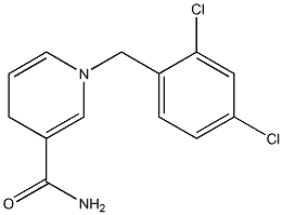 1-(2,4-Dichlorobenzyl)-1,4-dihydronicotinamide 구조식 이미지