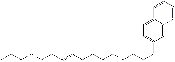 2-(9-Hexadecenyl)naphthalene 구조식 이미지