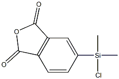 5-(Chlorodimethylsilyl)isobenzofuran-1,3-dione Structure