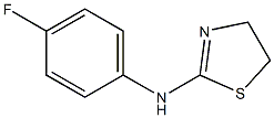 2-(4-Fluorophenylamino)-2-thiazoline 구조식 이미지