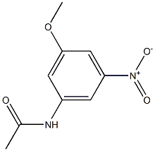 3'-Methoxy-5'-nitroacetanilide 구조식 이미지