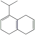 1,4,5,6-Tetrahydro-8-isopropylnaphthalene 구조식 이미지