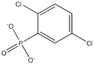 2,5-Dichlorophenylphosphonate 구조식 이미지